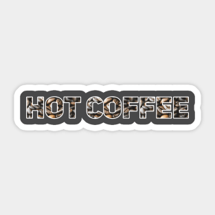 Hot Coffee Sticker